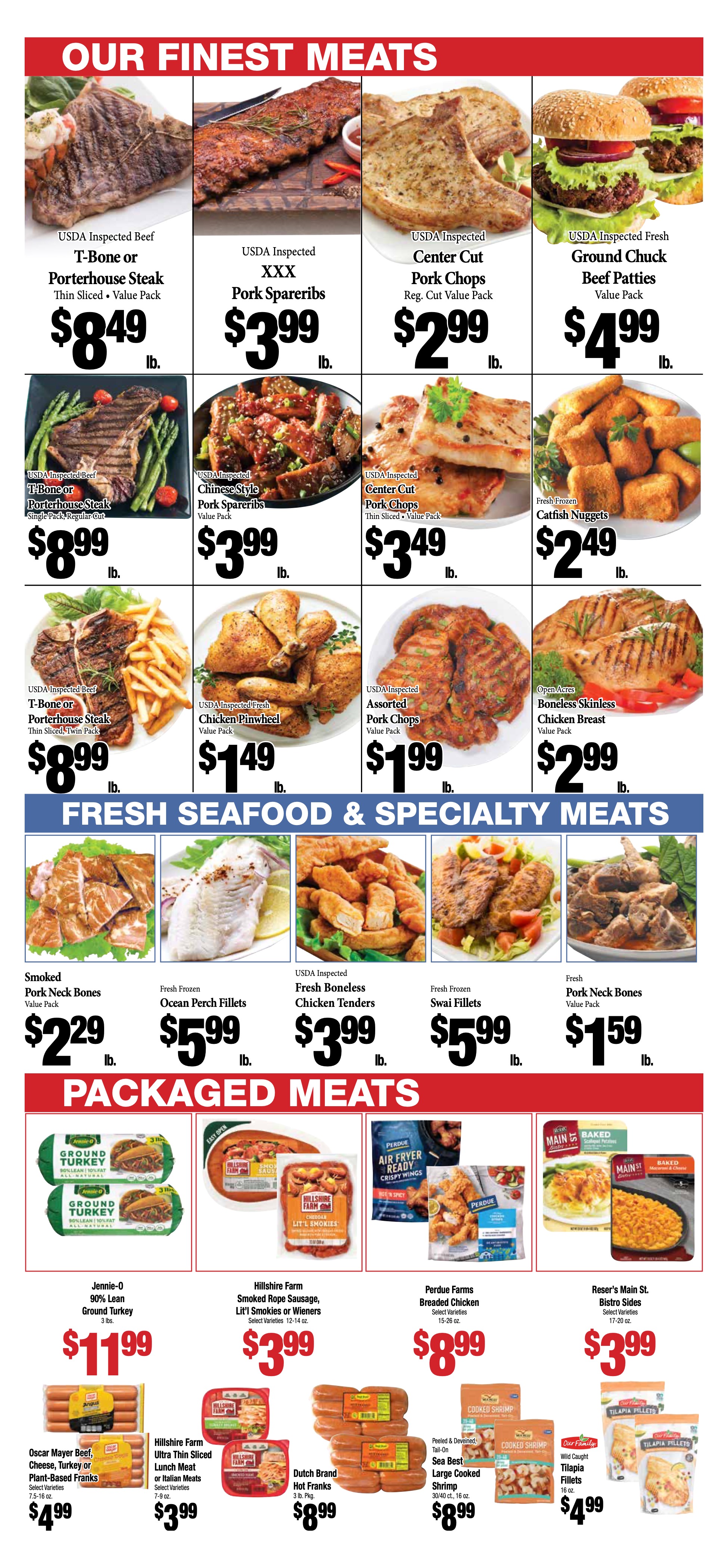 Weekly ad circular for 8 Mile Foodland